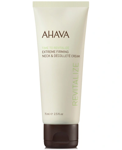 Ahava Extreme Firming Neck & Decollete Cream, 2.5-oz.