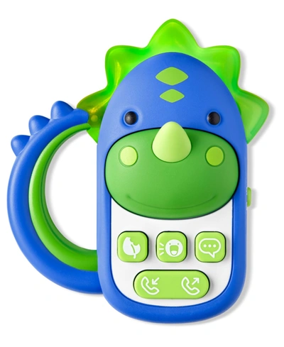 Skip Hop Zoo Dino Phone In Blue