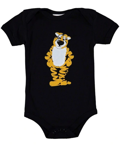Two Feet Ahead Babies' Infant Boys And Girls Black Missouri Tigers Big Logo Bodysuit