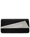 NINA WOMEN'S CYLINDER CLUTCH WITH CRYSTALS