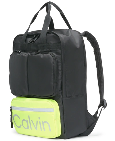 Calvin Klein All Purpose Spectrum Backpack, 13" In Black