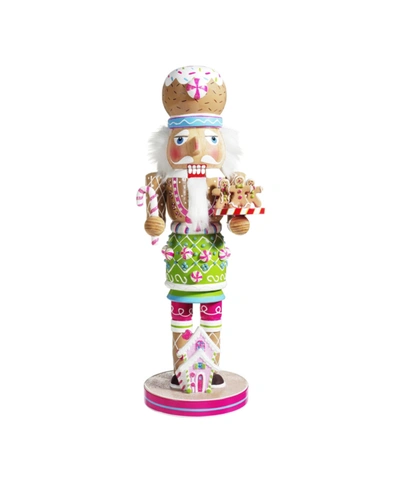 Kurt Adler 16-inch Wooden Gingerbread Nutcracker