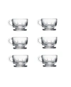La Rochere Flore 3.5 Ounce Espresso Cup, Set Of 6 In Clear
