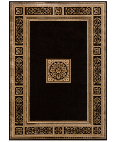 Km Home Closeout!  Sanford Milan 3'3" X 5'3" Area Rug In Black