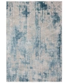 Km Home Alloy 5' X 8' Area Rug In Light Blue