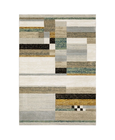 Jhb Design Deco Pzz01 7'10" X 10'10" Area Rug In Beige