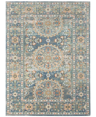 Amer Rugs Bohemian Bhm-7 Blue 5'1" X 7'6" Outdoor Area Rug