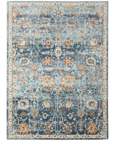 Amer Rugs Bohemian Bhm-5 Navy 7'9" X 9'9" Outdoor Area Rug