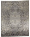 Simply Woven Sarrant R3964 Brown 2'8" X 12' Runner Rug In Stone