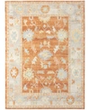 Amer Rugs Bohemian Bhm-4 Orange 7'9" X 9'9" Outdoor Area Rug In Orange