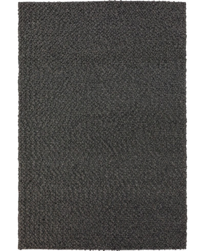 Dalyn Gorbea Gr1 3'6" X 5'6" Area Rug In Charcoal