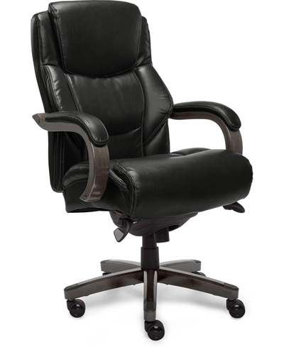 La-z-boy Delano Big And Tall Executive Office Chair In Gray And Black