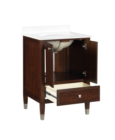 Dorel Living Brinley Bathroom Vanity In Brown