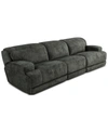 MWHOME SEBASTON 3-PC. FABRIC SOFA WITH 3 POWER MOTION RECLINERS, CREATED FOR MACY'S