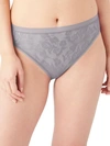 Wacoal Awareness Lace High-cut Brief Underwear 871101 In Silver Sconce