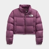 The North Face Inc Women's Nuptse Short Jacket In Pikes Purple