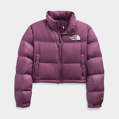 The North Face Inc Women's Nuptse Short Jacket In Pikes Purple