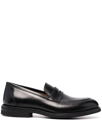 HENDERSON BARACCO SLIP-ON LEATHER LOAFERS