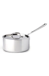 ALL-CLAD D3 3-QUART STAINLESS STEEL SAUCE PAN,4203