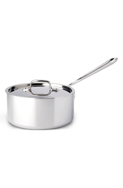 All-clad D3 3-quart Stainless Steel Sauce Pan