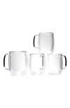 Zwilling Sorrento Plus Double Wall Glass Mugs In Glass
