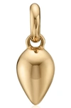 Monica Vinader Fiji Bud Gemstone Enhancer In Yellow Gold