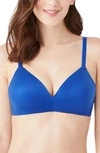 B.tempt'd By Wacoal Future Foundation Wireless T-shirt Bra In Galaxy Blue