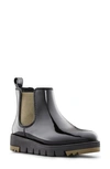 Cougar Firenze Glossy Chelsea Rain Boots In Black