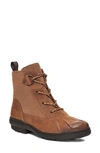 Ugg Hapsburg Waterproof Duck Boot In Chestnut Leather