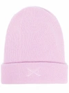 BARRIE EMBROIDERED CASHMERE BEANIE