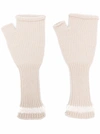 BARRIE CASHMERE FINGERLESS GLOVES