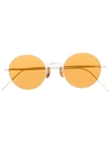 Oliver Peoples Round-frame Sunglasses In Silber