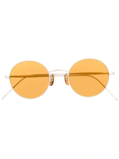 Oliver Peoples Round-frame Sunglasses In Silber