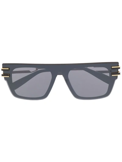 Balmain Eyewear Square-frame Sunglasses In Schwarz