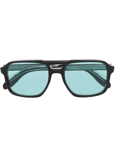 Cutler And Gross Oversized-frame Sunglasses In Schwarz