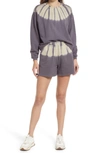 MADEWELL TIE DYE RESOURCED COTTON SWEAT SHORTS