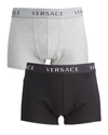 Versace Men's 2-pack Long Boxer Briefs In Multi