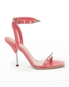 ALEXANDER MCQUEEN SPIKE SANDALS,PROD240260174
