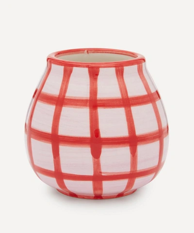 Vaisselle Magic Ball Bud Vase In Lilac/rojo