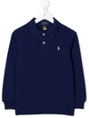 RALPH LAUREN POLO-COLLAR COTTON SWEATER