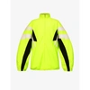 Balenciaga Polar Fleece Oversized Tracksuit Jacket In Fluo Yell