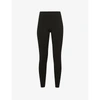 MORE JOY LOGO-PRINT MID-RISE STRETCH-RECYCLED POLYESTER LEGGINGS
