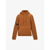 DAILY PAPER SHERPA CAPTAIN BRANDED-PANEL RELAXED-FIT FLEECE HOODY