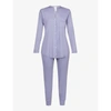 HANRO PURE ESSENCE COTTON-JERSEY PYJAMA SET