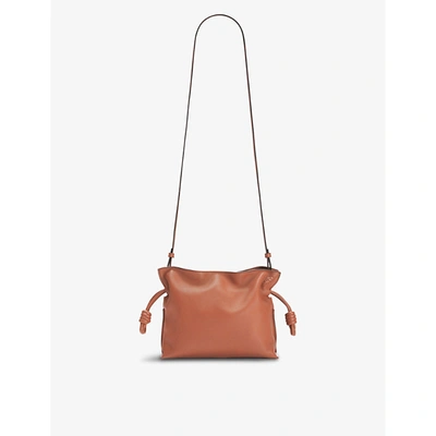 Loewe Womens Vermillion Flamenco Mini Leather Clutch Bag In Vermillion