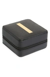 Nordstrom Initial Square Jewelry Box In I- Black- Gold