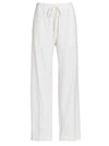 Mm6 Maison Margiela Drawstring Trousers In Off White