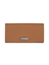 LONGCHAMP WOMEN'S ROSEAU LEATHER CONTINENTAL WALLET,400015038702