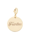 ZOË CHICCO WOMEN'S 14K YELLOW GOLD 'FEARLESS' DISC CHARM,400015056191