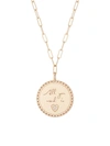 ZOË CHICCO WOMEN'S MANTRA 14K YELLOW GOLD & DIAMOND 'ALL YOU NEED IS LOVE' PENDANT NECKLACE,400015055905